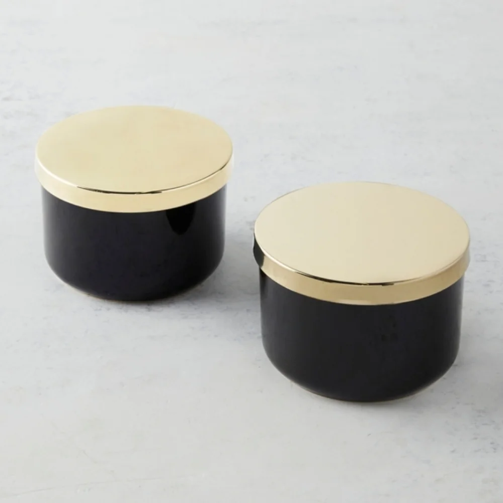 Z Gallerie Multi Use Storage Canister - Picture 1 of 4